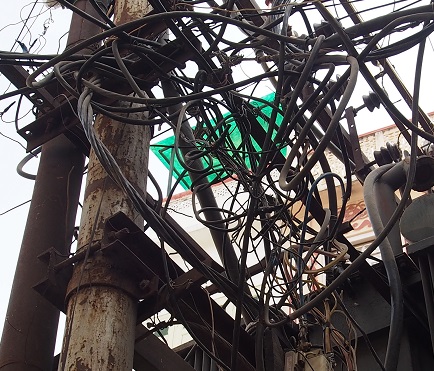 Branchement électrique    